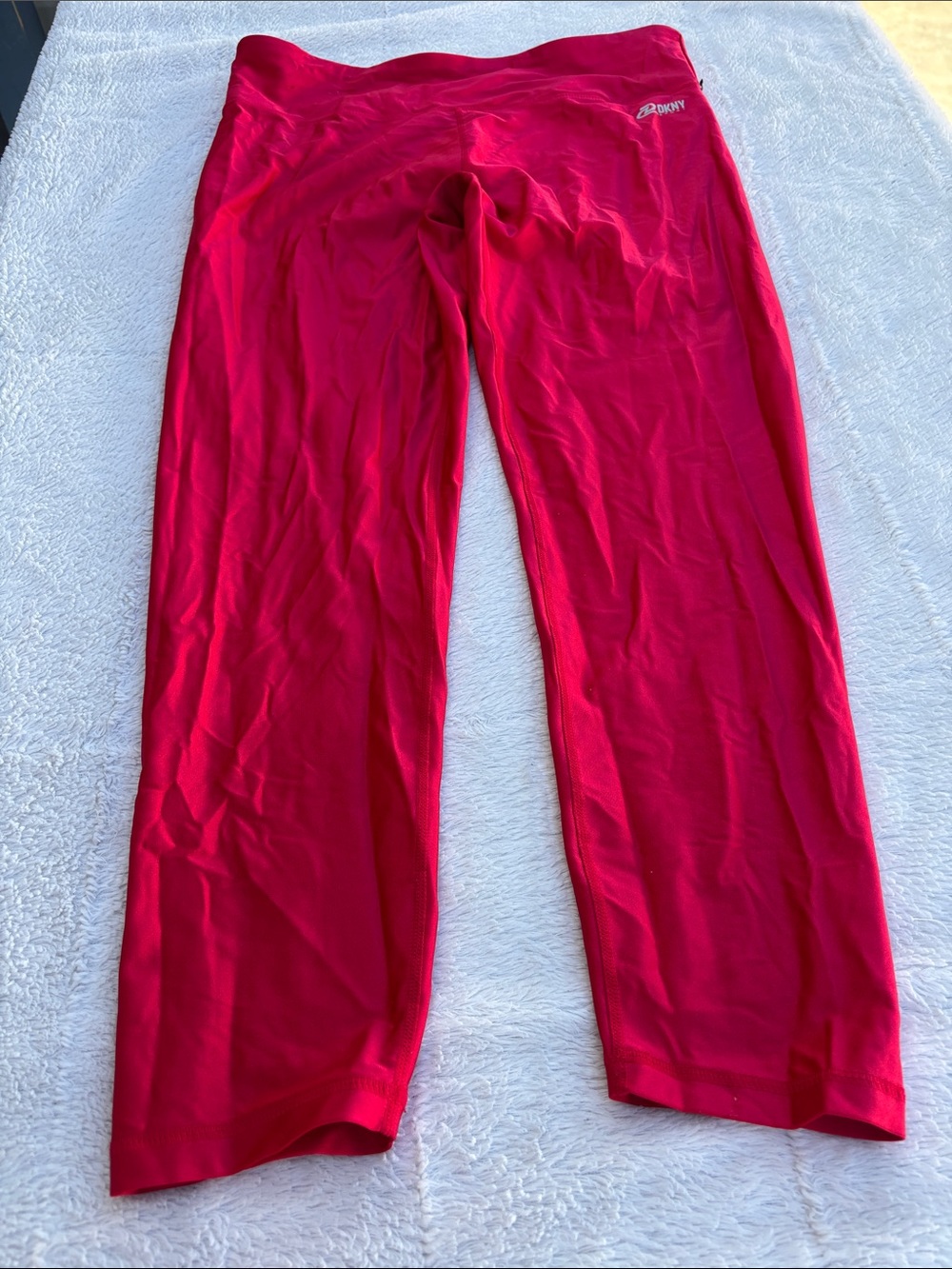 DKNY Sport Bright Pink Athletic Leggings